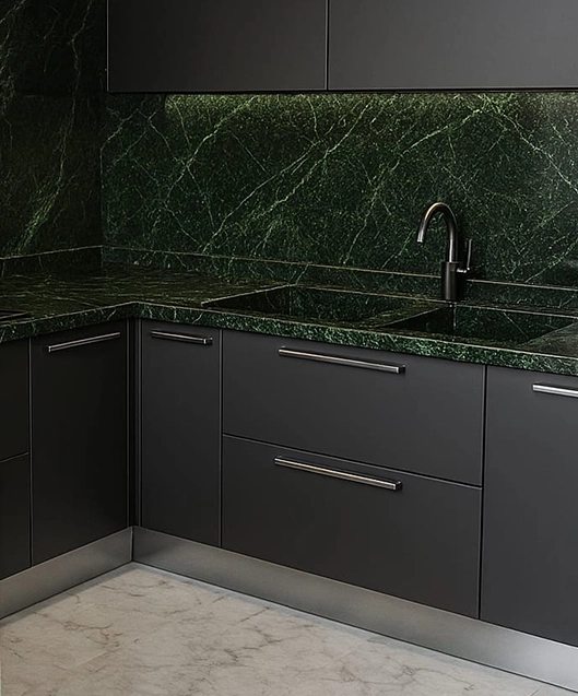 Cucine in marmo e pietra naturale su misura