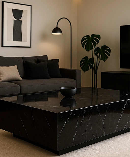 Complementi d’arredo in marmo per interni di design